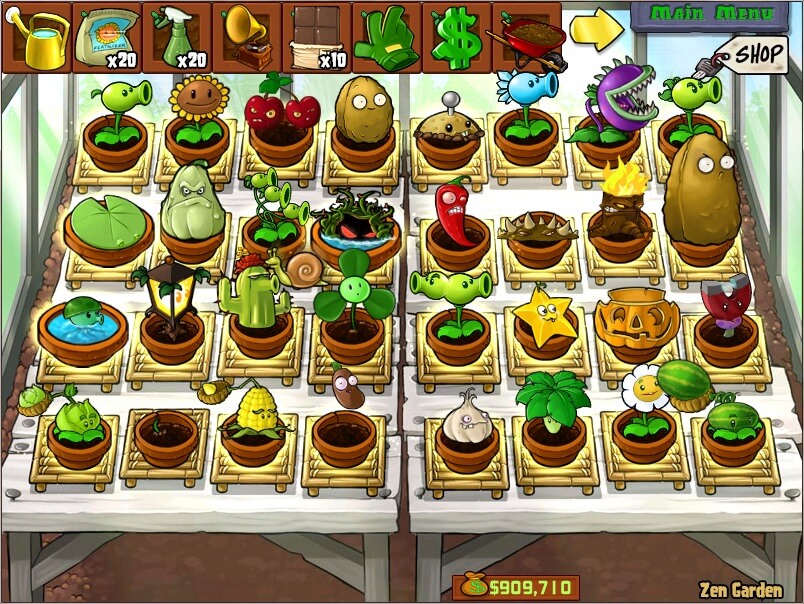 Plants vs Zombies Plants