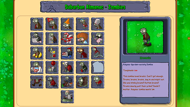 Plants vs Zombies Gruesome Zombies