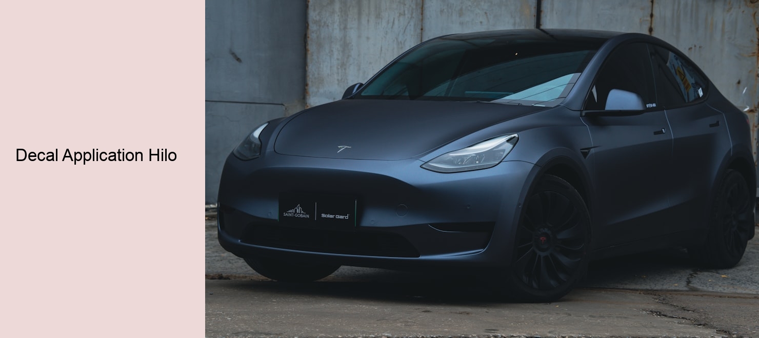 Decal Application Hilo