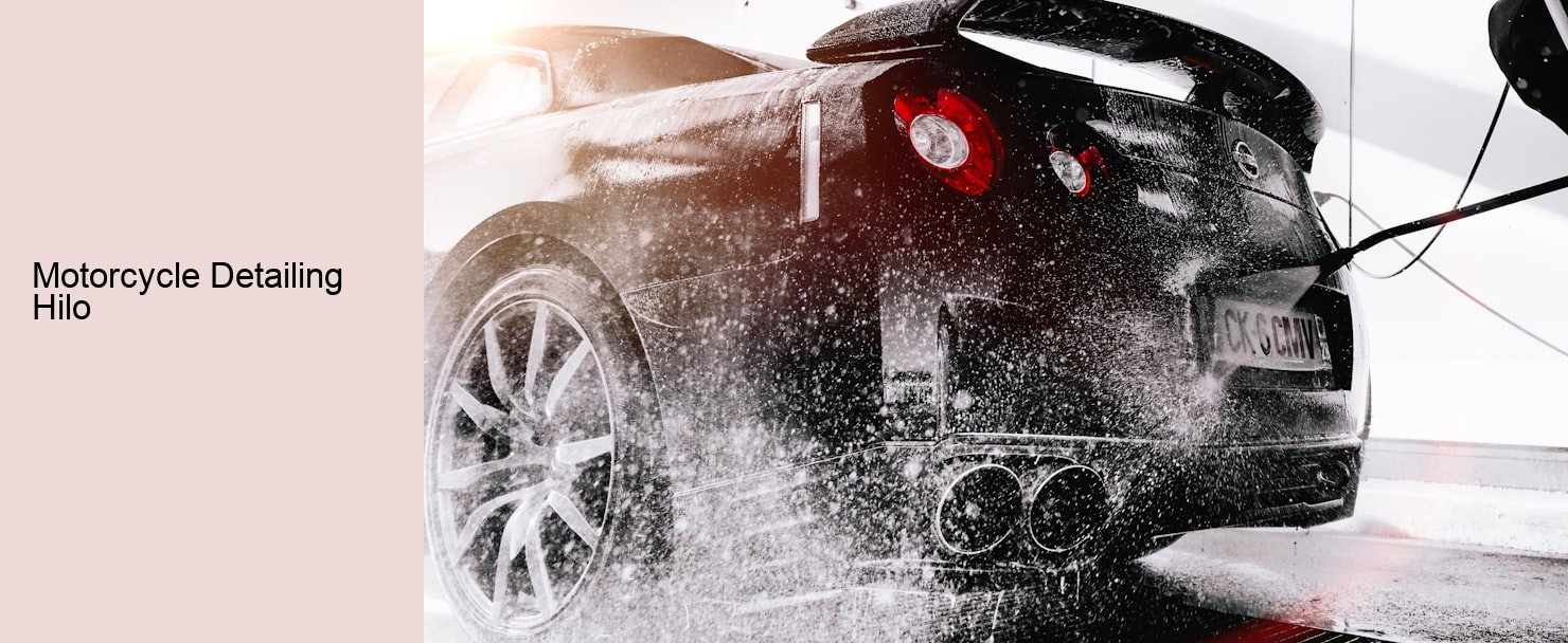 Motorcycle Detailing Hilo