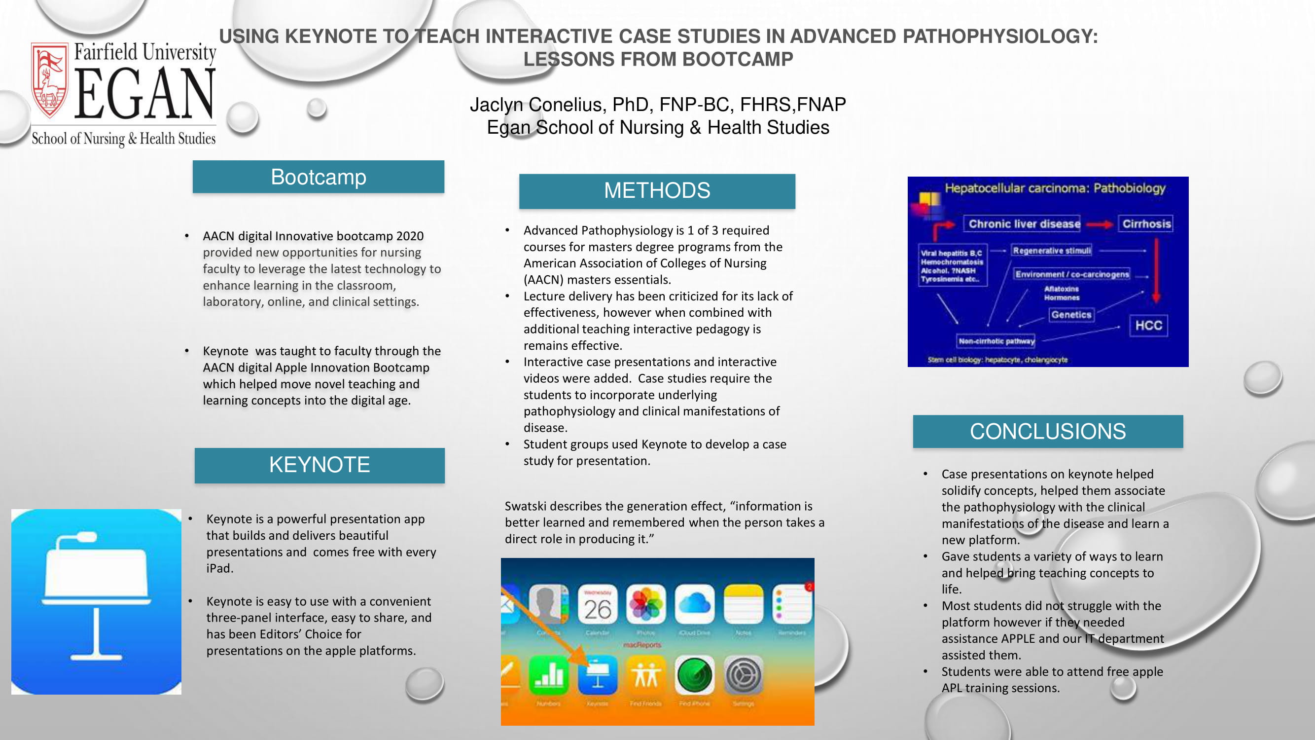 Poster 228: Using Keynote to teach interactive case studies in Advanced ...