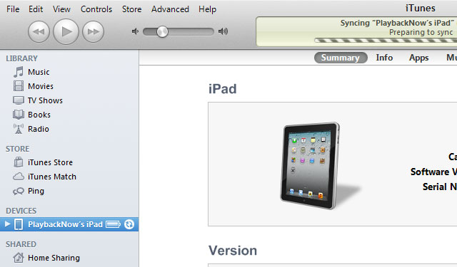 Syncing