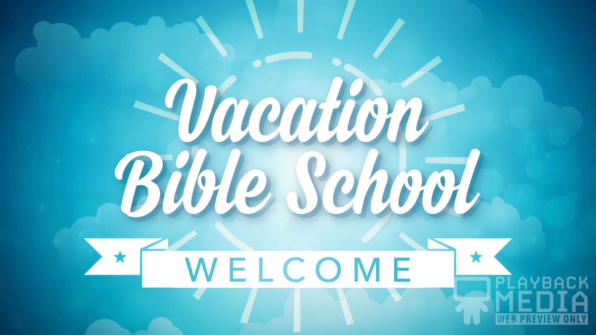 Summer Fun VBS Still Playback Media