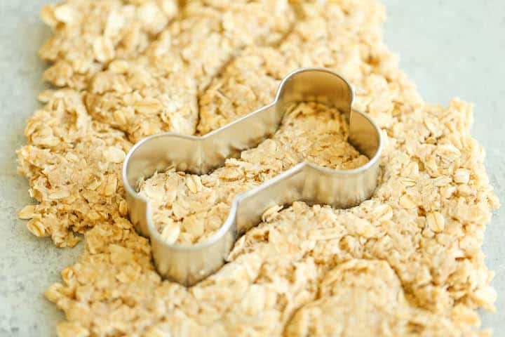 banana dog treats without flour