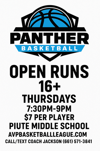 AVP Basketball Open Runs 16+
