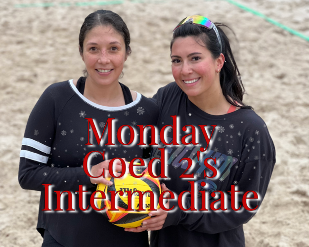 MONDAY Coed 2's (Intermediate) - 6 Weeks