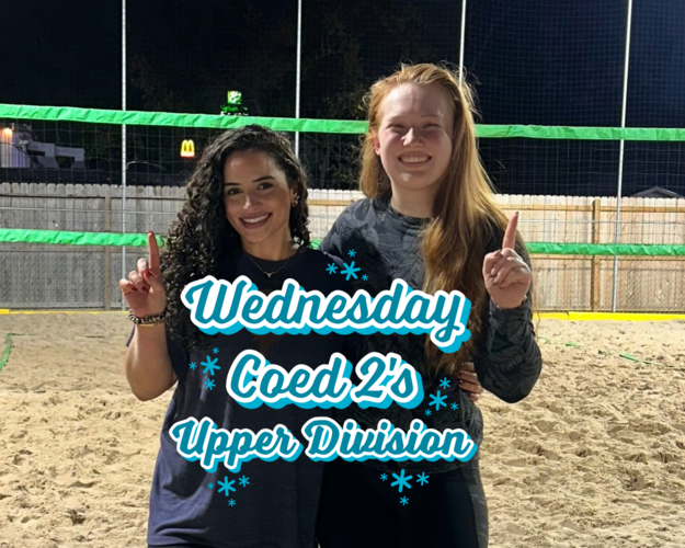 WEDNESDAY Coed 2's (Upper) - 6 Weeks