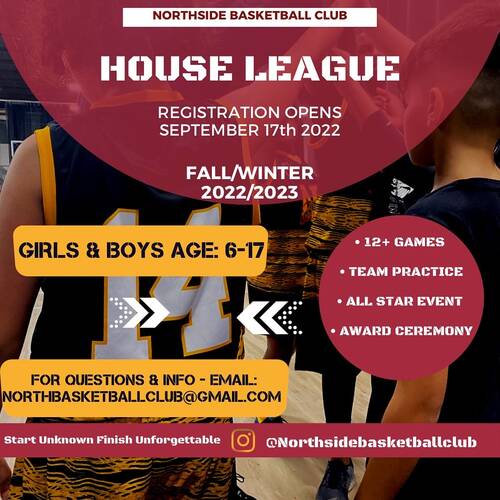 2022/23 Fall/Winter House League Program
