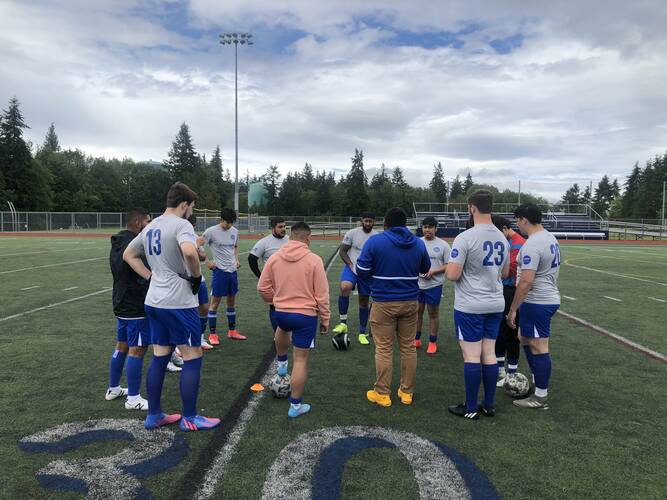 TCU FC Tryouts.