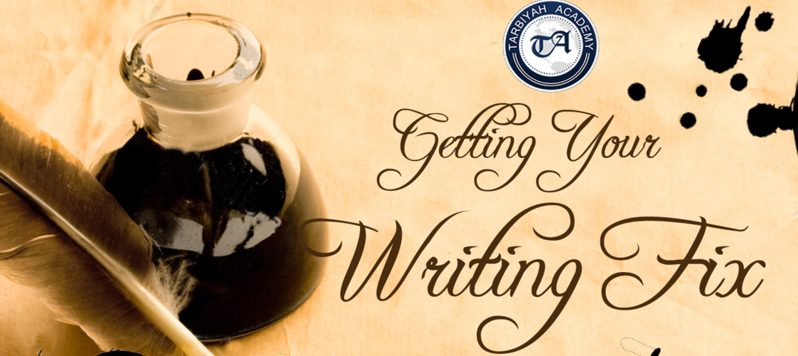 Getting Your Writing Fix Tarbiyah Academy Playpass