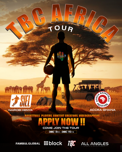TBC AFRICA TOUR ( DEC 2nd-DEC 15th) APPLY NOW!