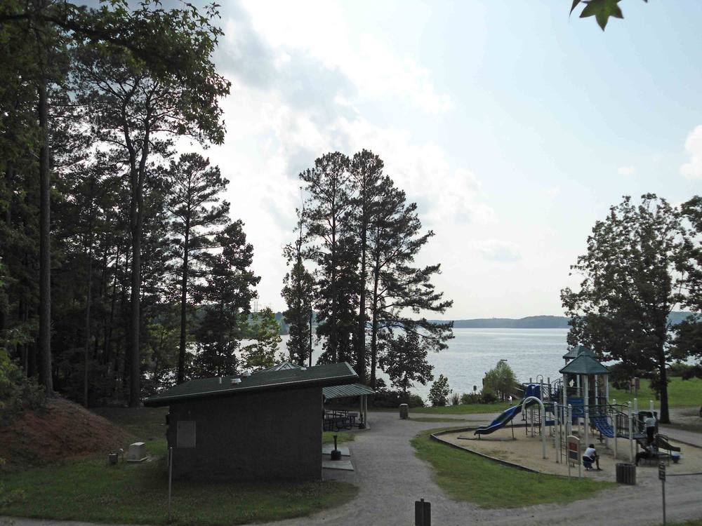 Roanoke Rapids Lake Day Use Area Map of Play