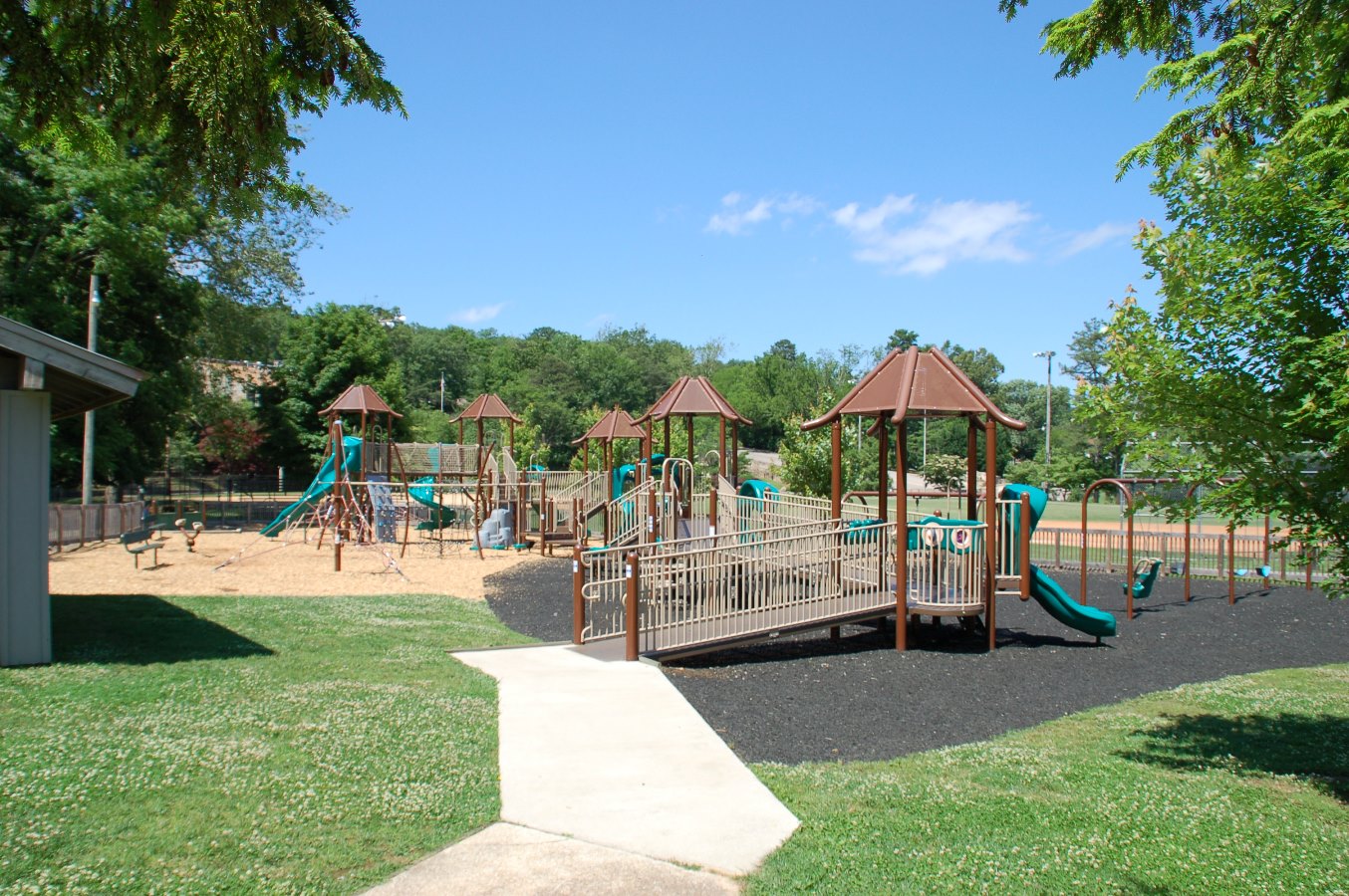 Lookout Mountain Accessible Playground Map of Play