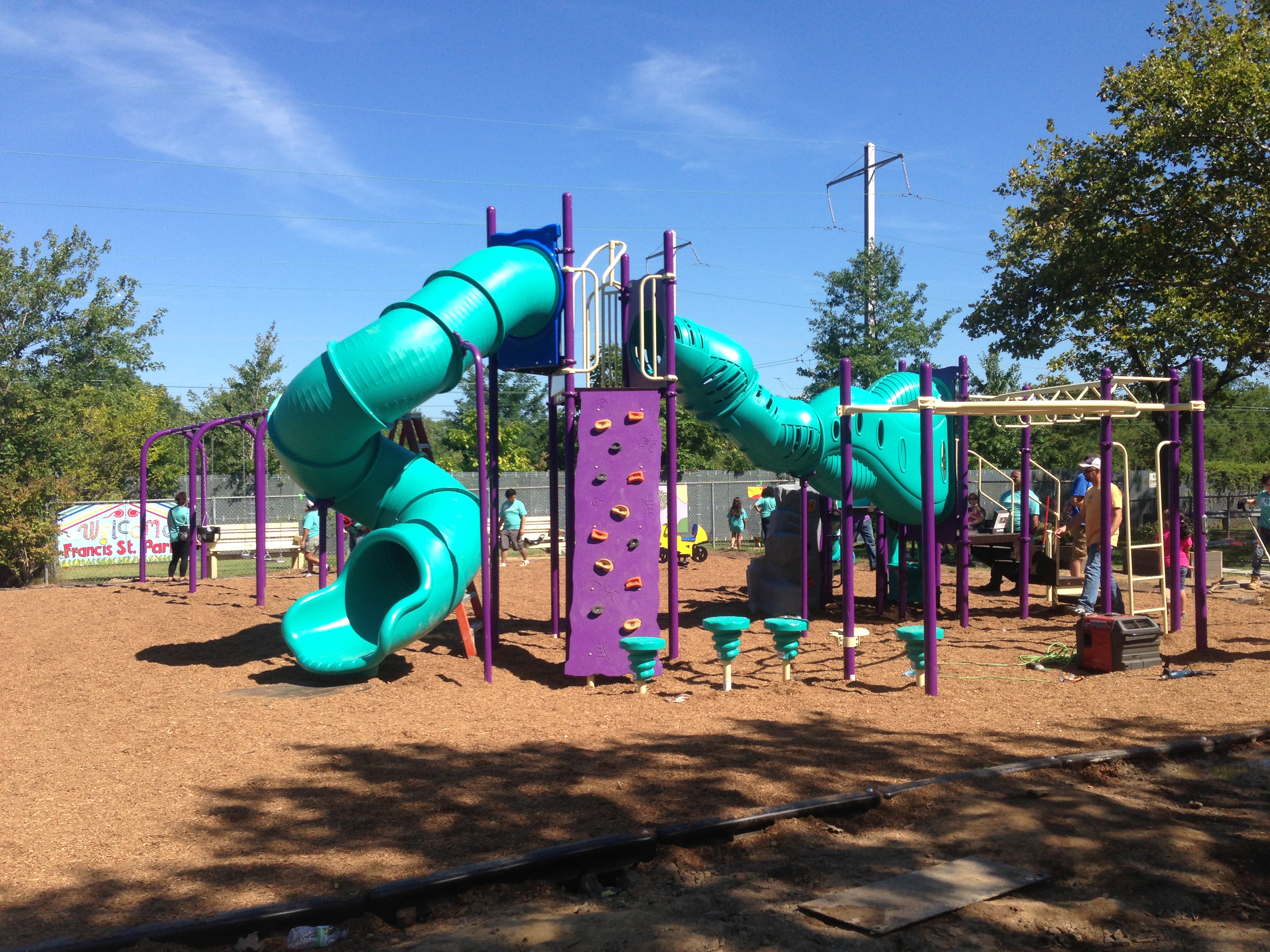 Francis Street Park Map of Play