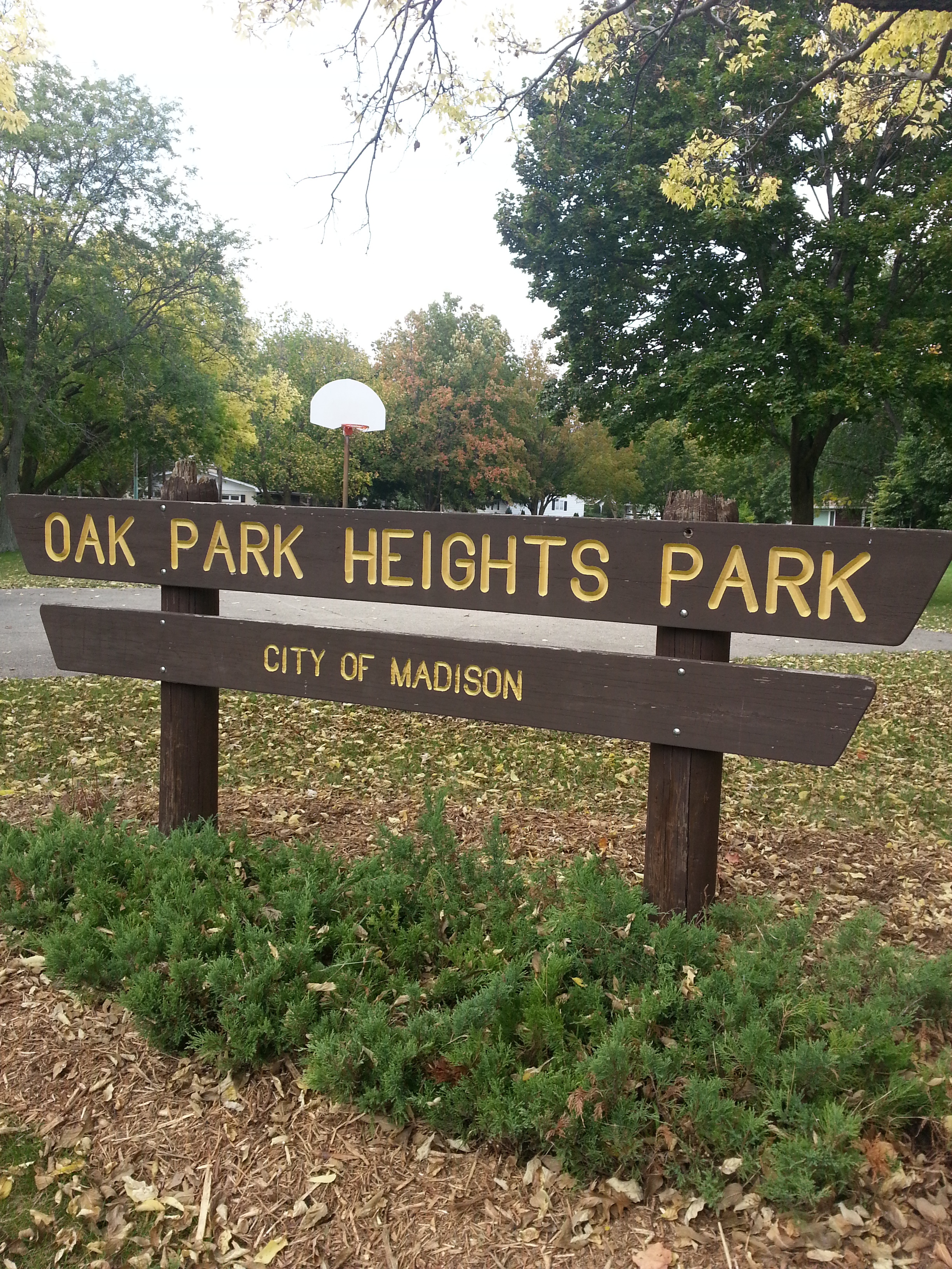 Oak Park Heights Park Map of Play