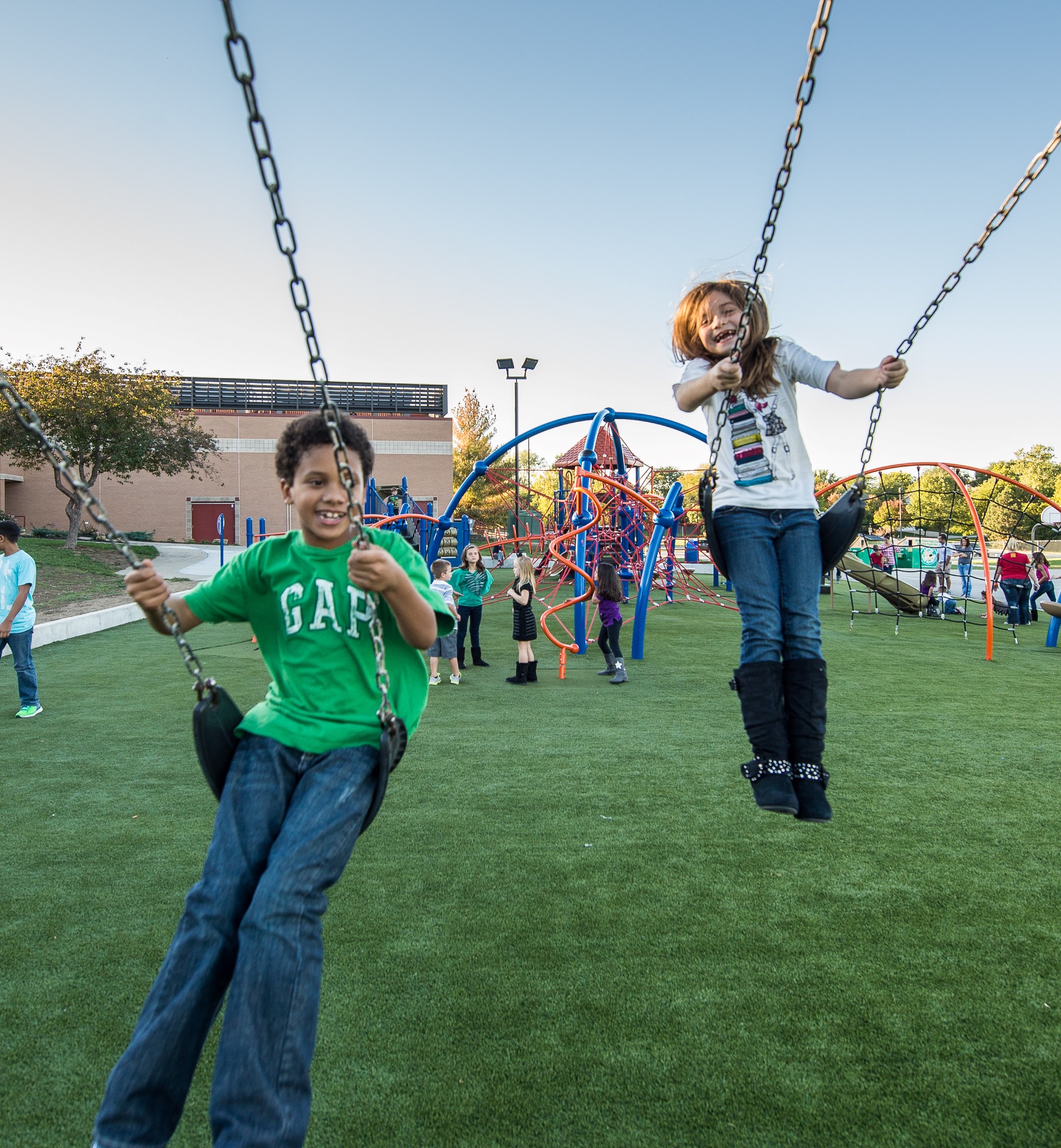 Cottonwood Point Elementary School Map of Play