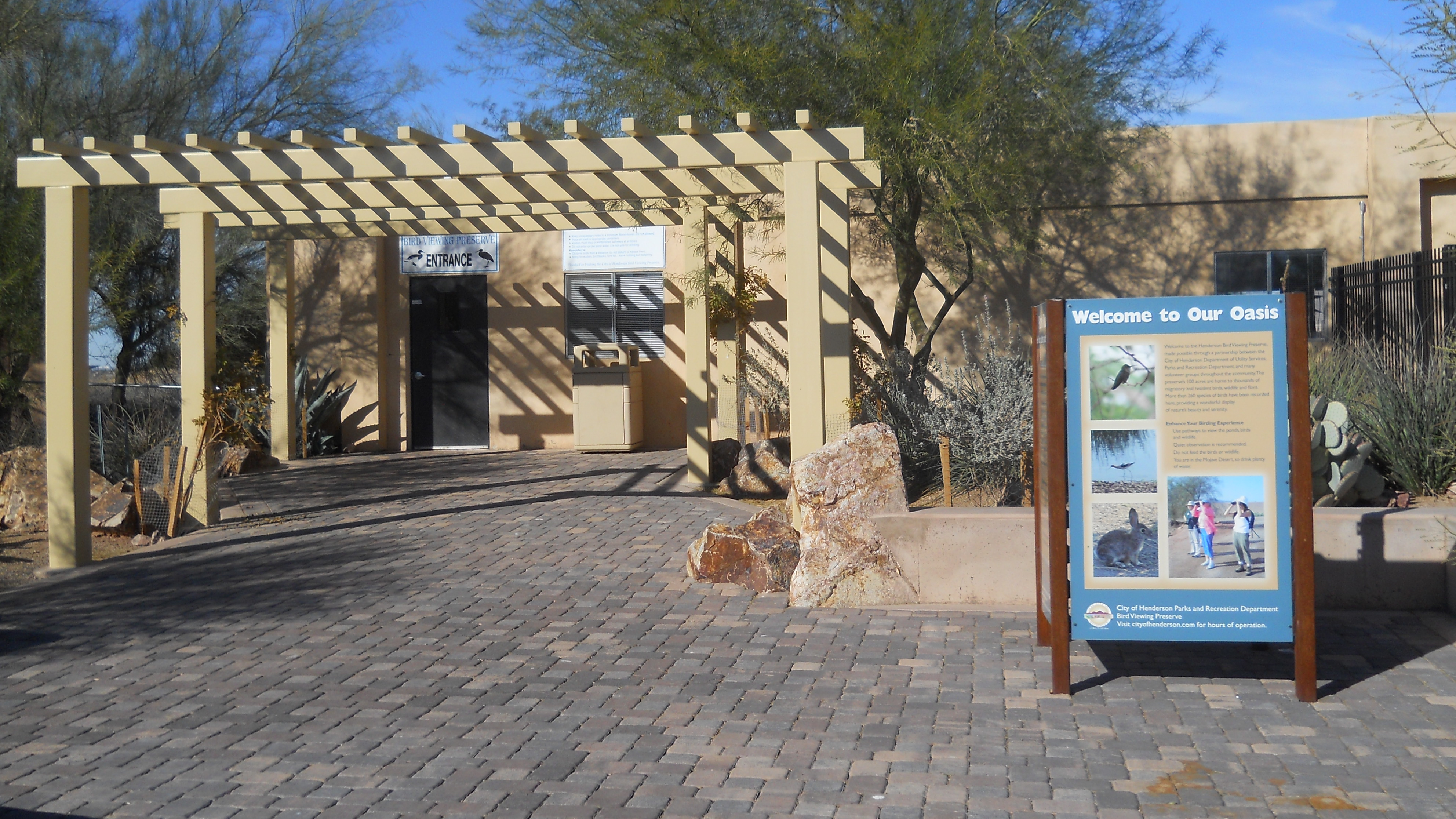 Henderson Bird Viewing Preserve Map of Play