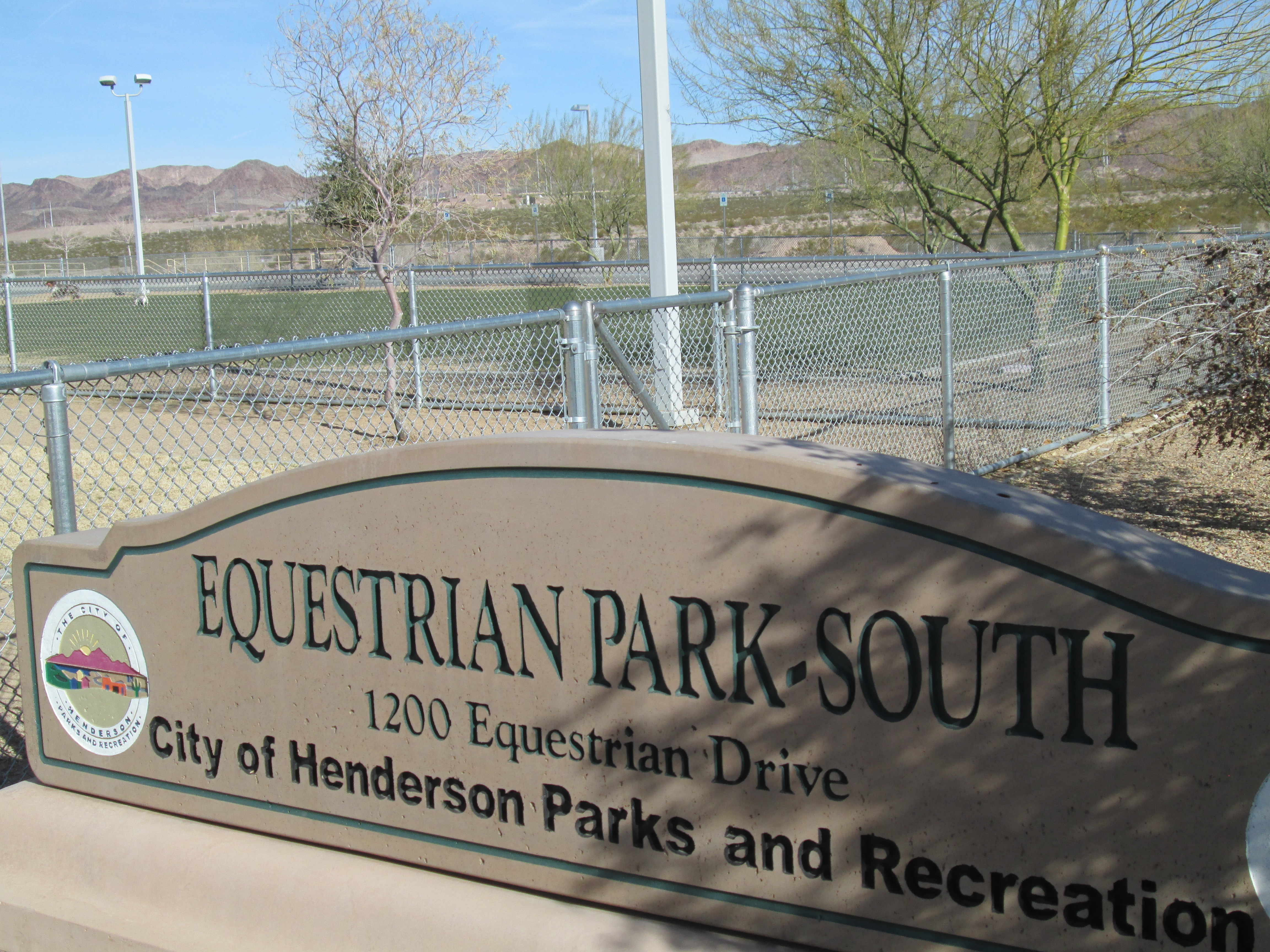 Equestrian Park South Map of Play