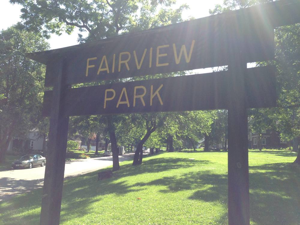 Fairview Park Map of Play
