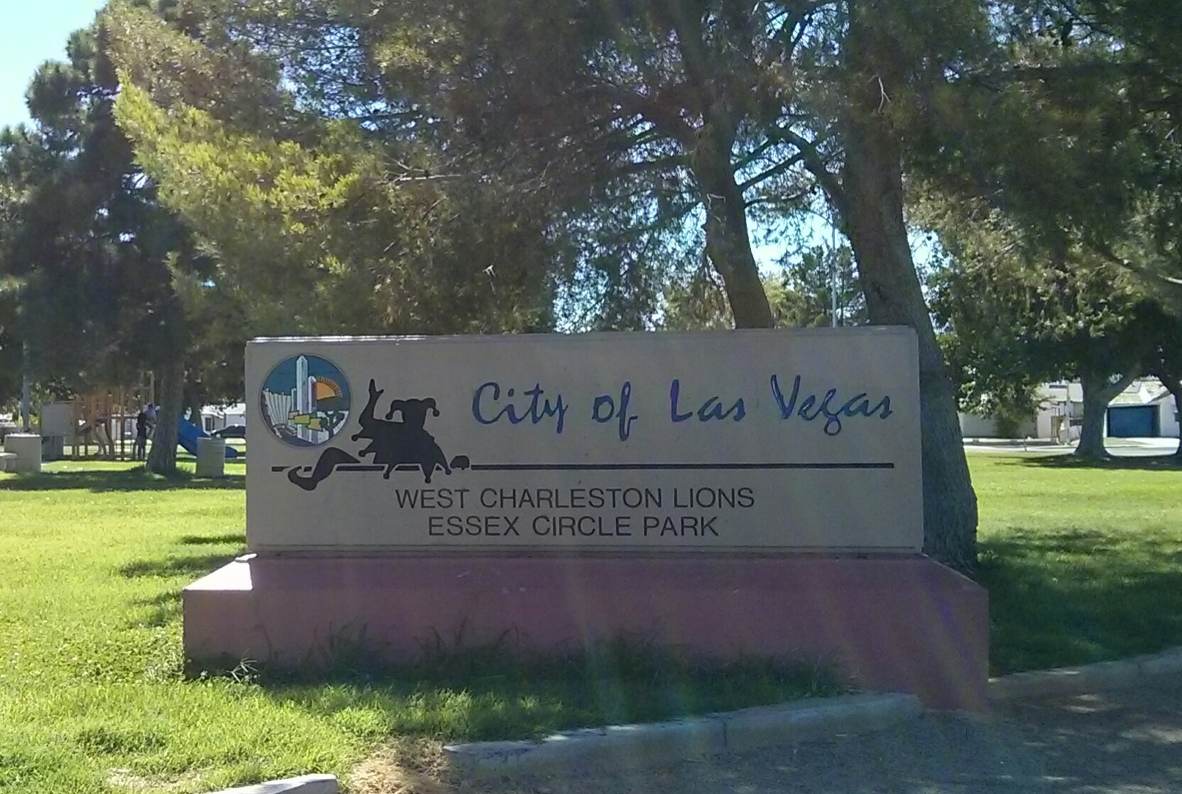 W Charleston Lions/Essex Circle Park Map of Play