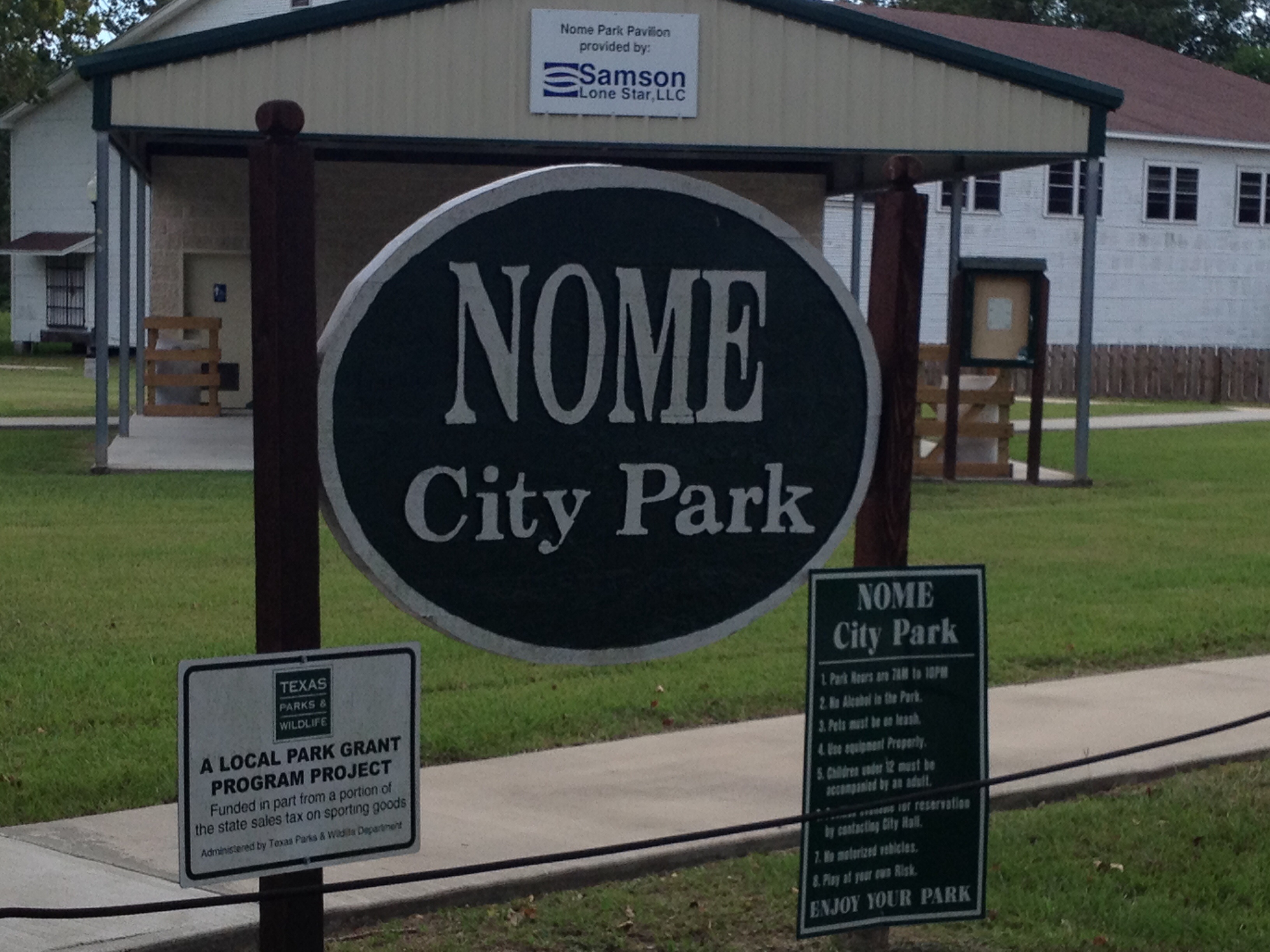 Nome City Park Map of Play