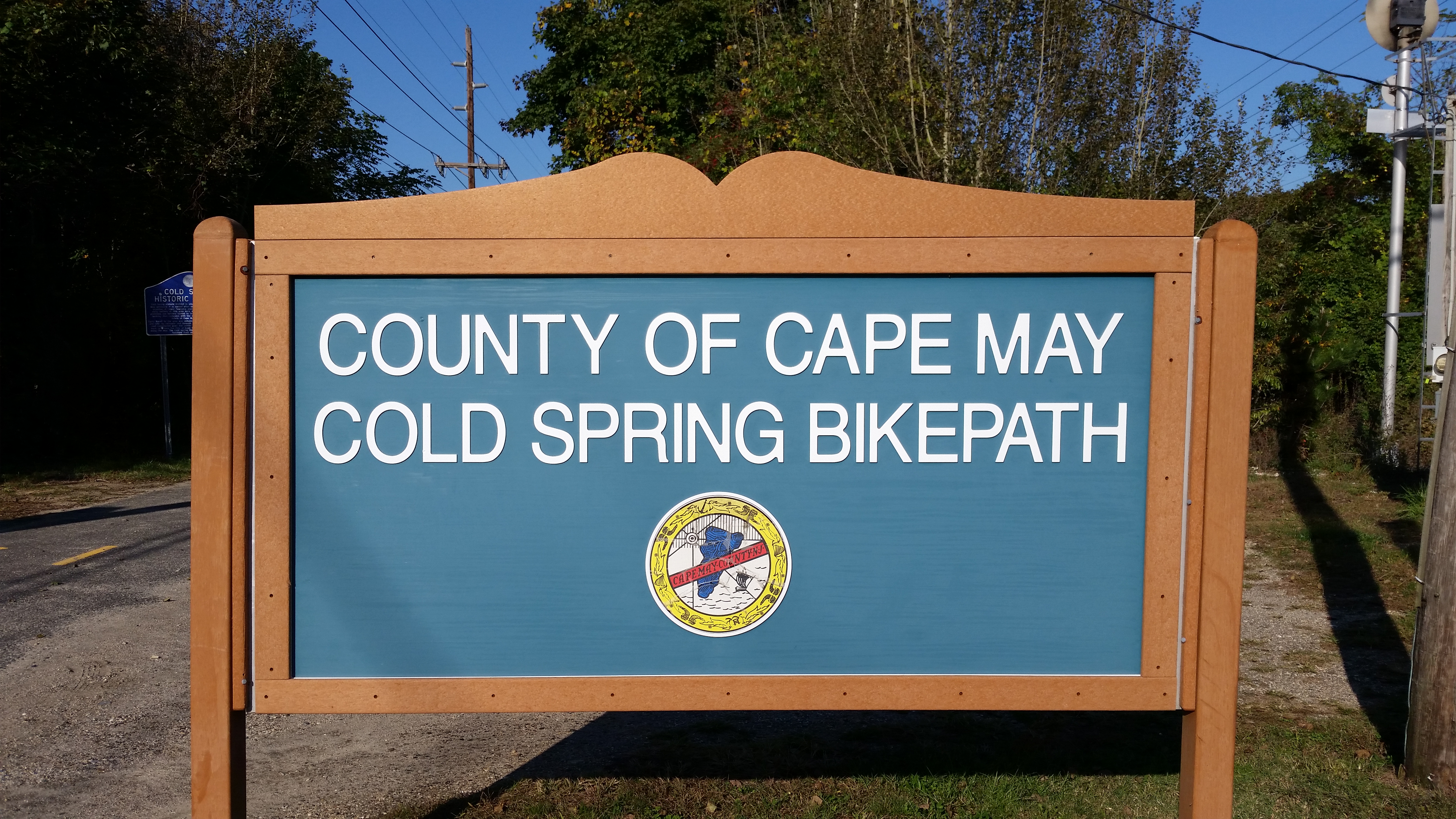 Cape May County Bike Path Map of Play