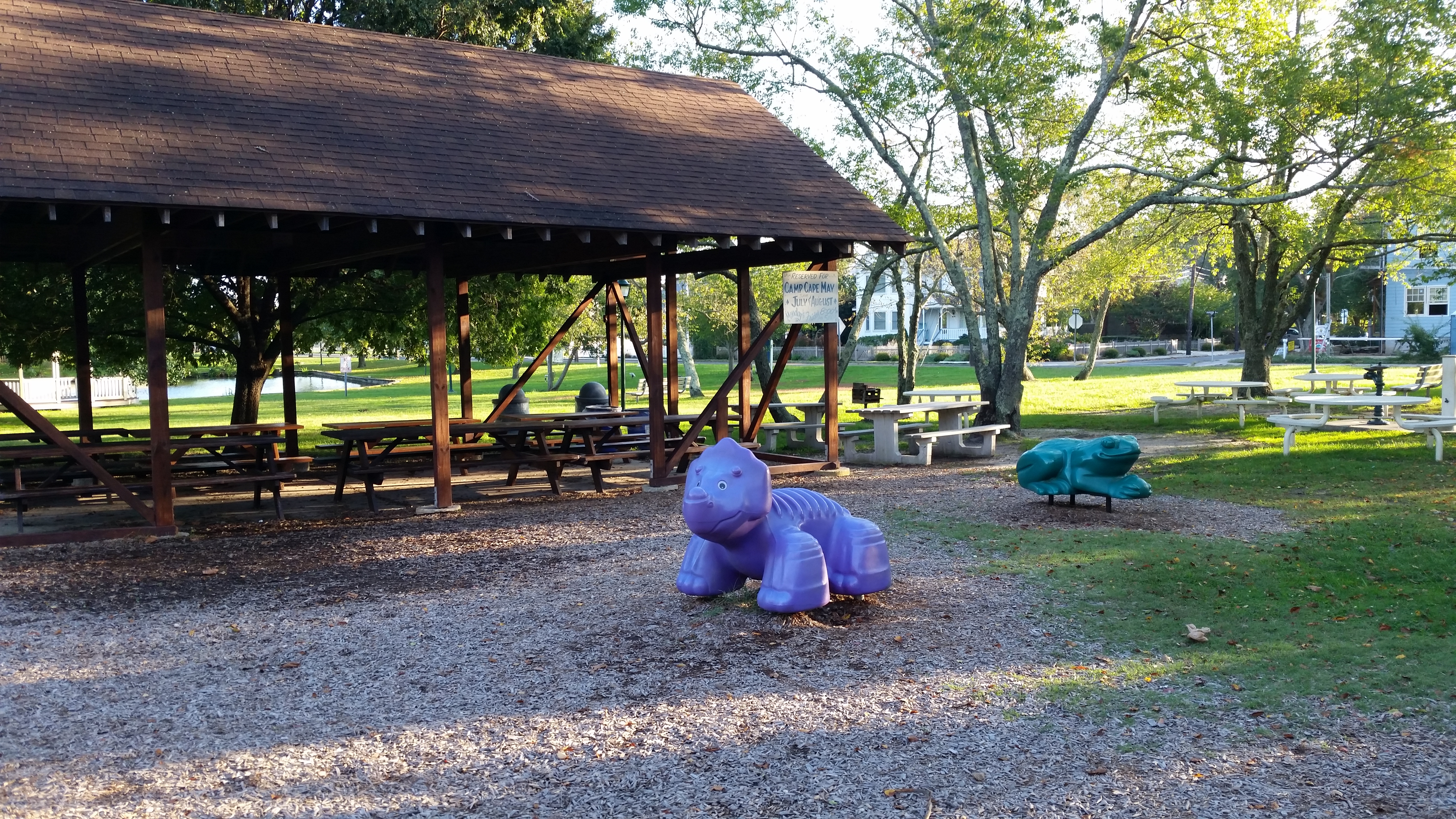 Duck Pond Playground Map of Play