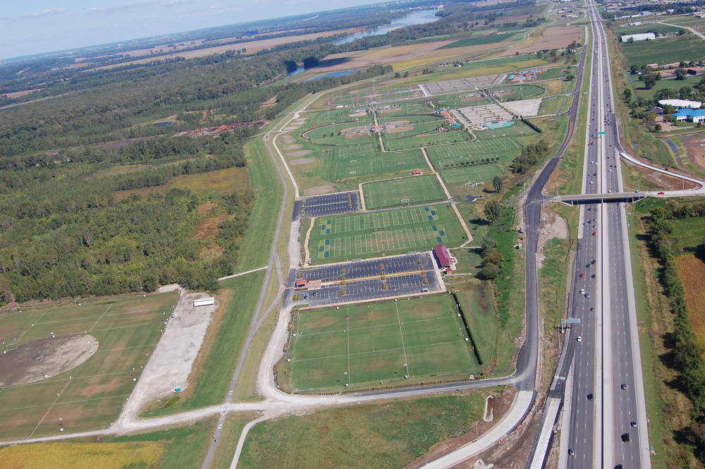 Chesterfield Valley Athletic Complex (CVAC) Map of Play