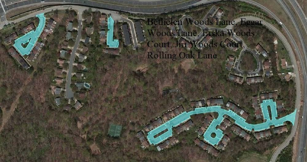 Bethelen Woods Hoa Map of Play