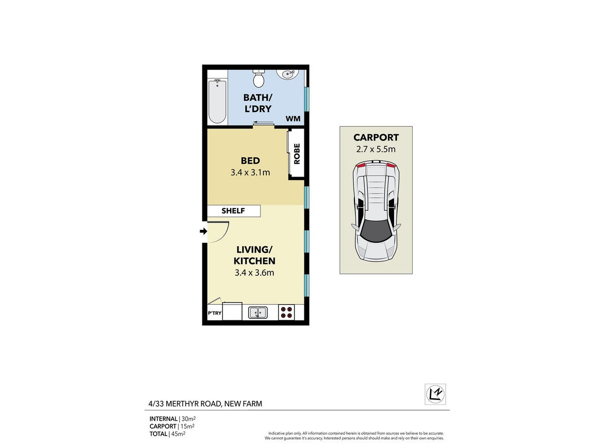 Private Rental in New Farm, Qld 4005