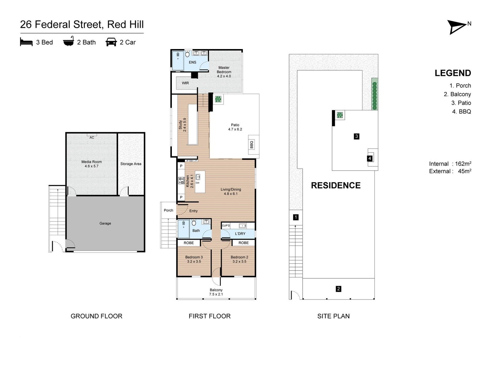 Private Rental in Red Hill, Qld 4059