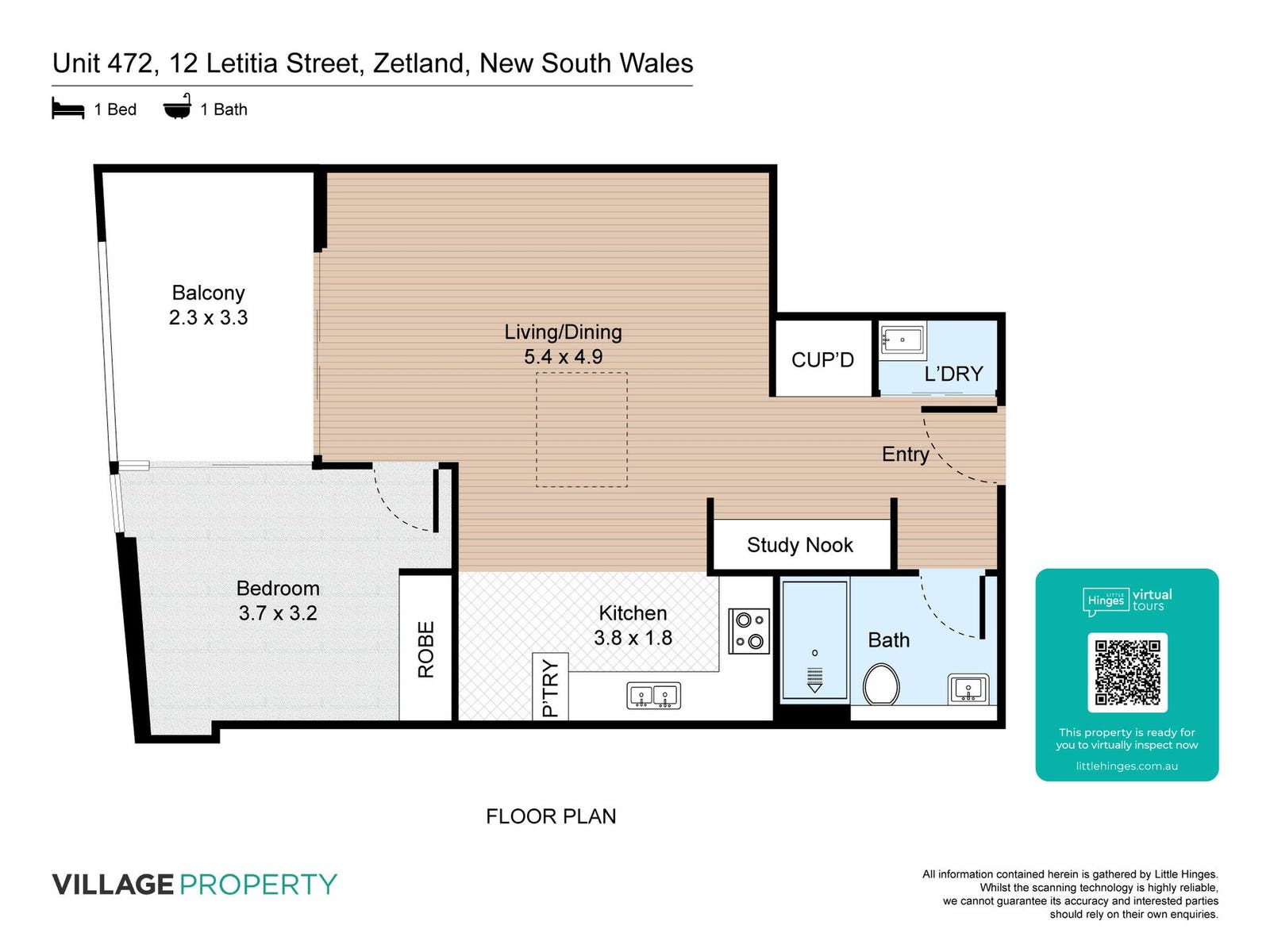 Private Rental in Zetland, NSW 2017