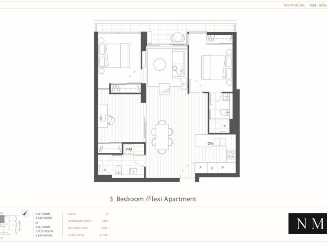 Private Rental in North Melbourne, Vic 3051