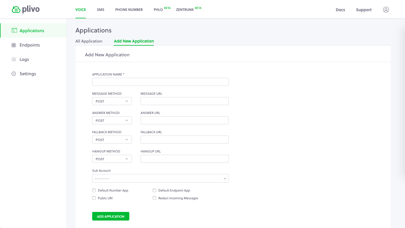 Create Text to Speech Application