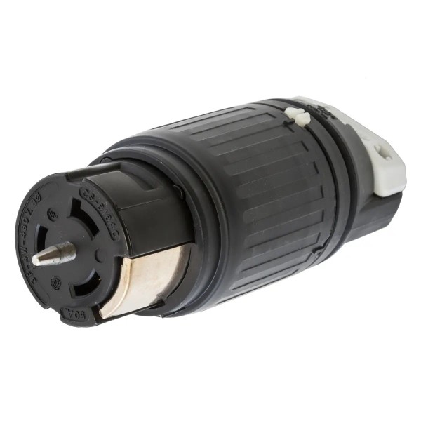 50A 480V AC, 3Pole 4Wire, 3-Phase, Female Connector