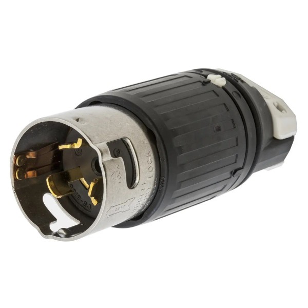 50A 480V 3 Pole 4 Wire, Male Plug