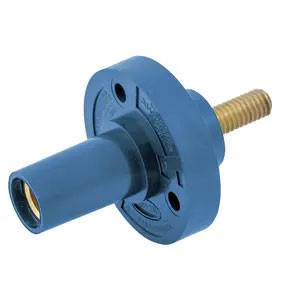 Panel Mount Mini 150A Stud Female, Blue
