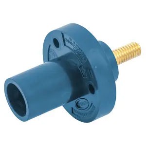 Panel Mount Mini 150A Stud Male, Blue