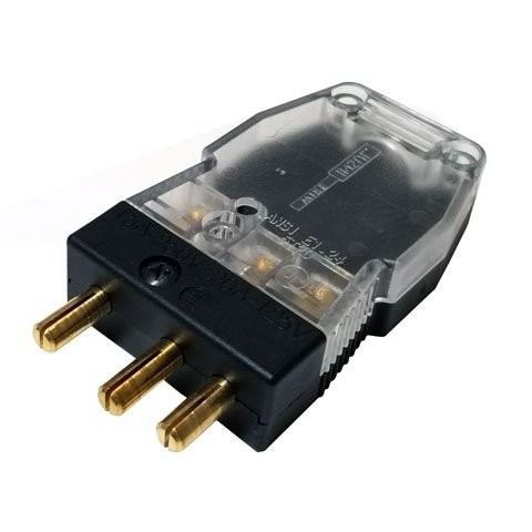 20A 125V Male Stage Pin, Clear