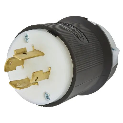 Twist-Lock® 20A 480V 3-Pole/4-Wire Male Plug