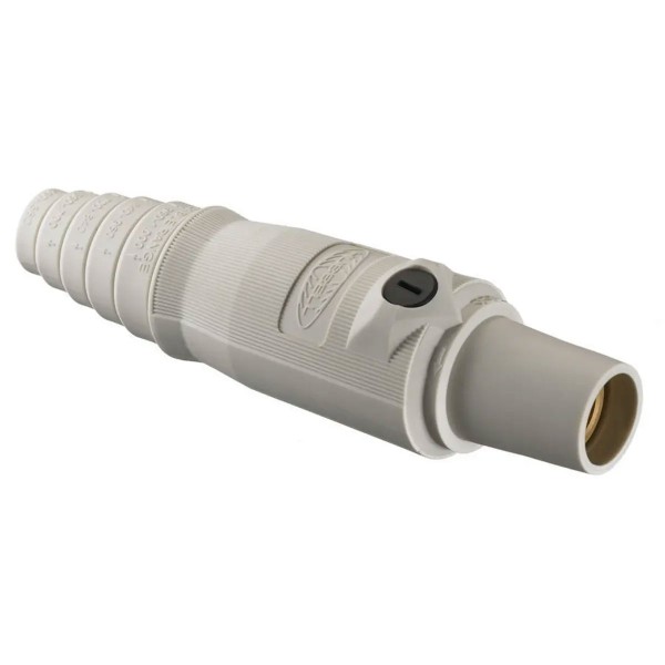 Cam #6 - 2/0 300A 600V Connector Female, White