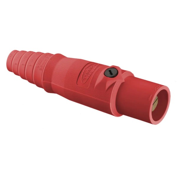 Cam #6 - 2/0 300A 600V Connector Male, Red