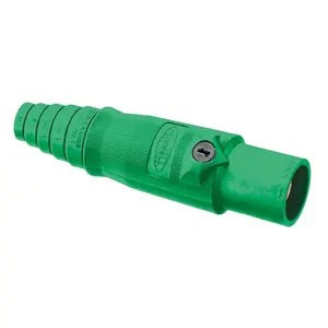 Cam 4/0 400A 600V Connector Male, Green