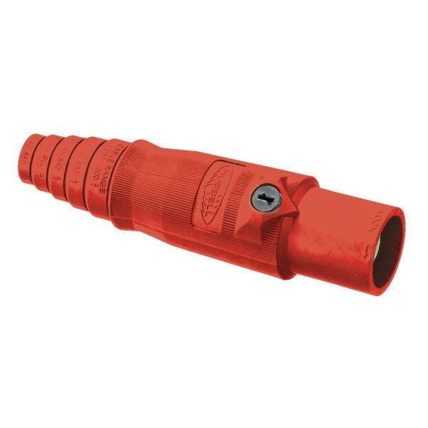 Cam 4/0 400A 600V Connector Male, Red