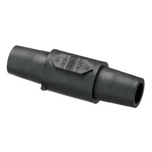 Coupling Turnaround 400A 600V F-F, Black