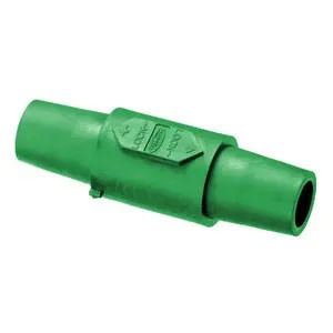 Coupling Turnaround 400A 600V F-F, Green