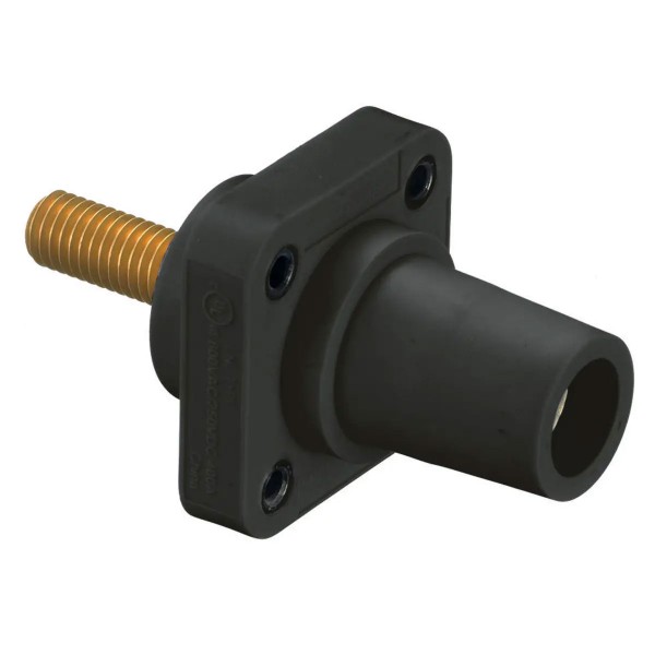 Panel Mount Stud 4/0 300/400A 600V Female, Black