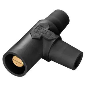 Tapping T 400A CAM Male-F-F 400A, Black