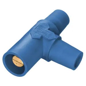 Tapping T 400A CAM Male-F-F 400A, Blue
