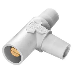 Tapping T 400A CAM Male-F-F 400A, White